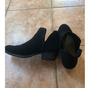 Cut out ankle booties